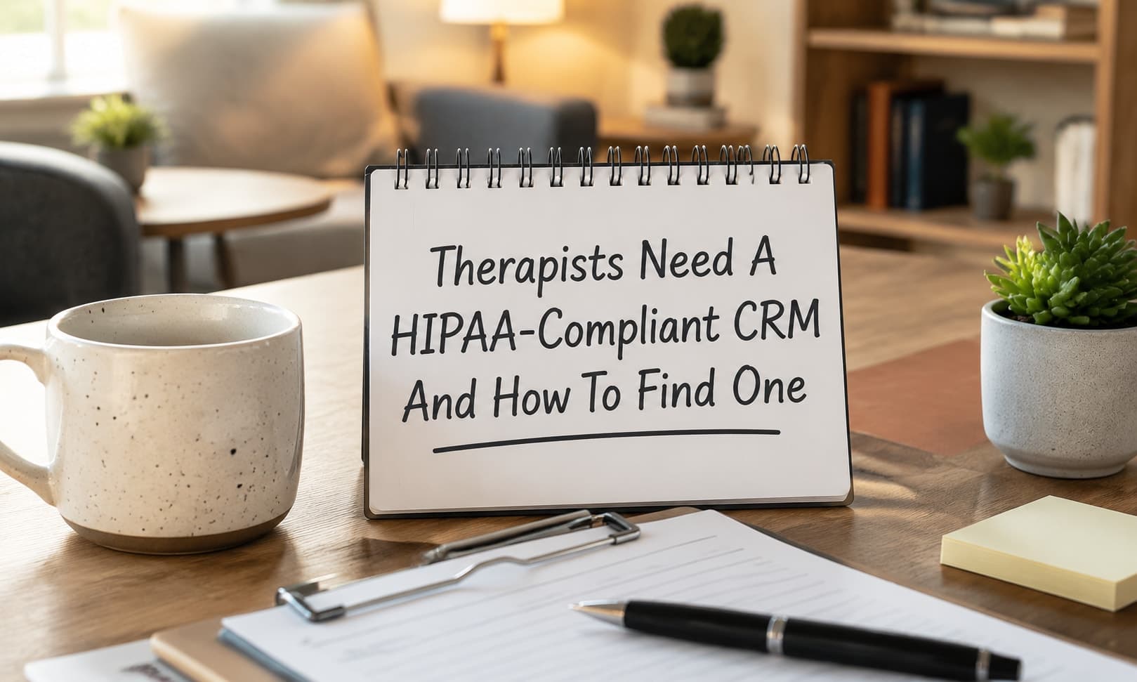 Why Therapists Need A HIPAA-Compliant CRM In 2026
