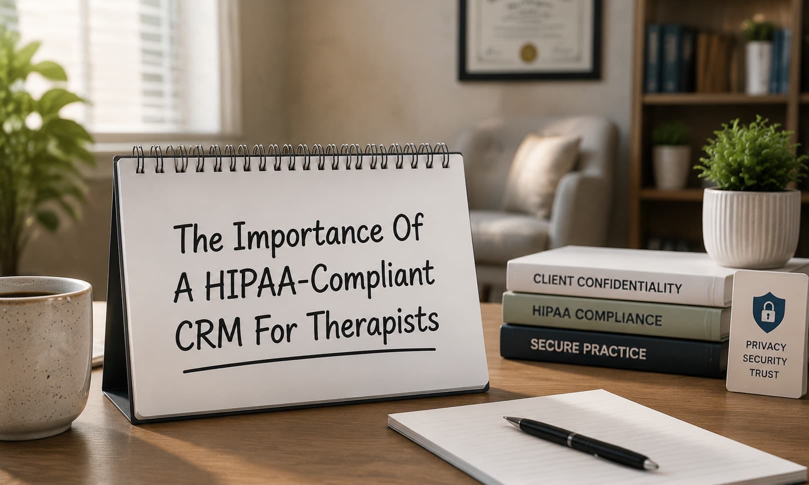 The Importance Of A HIPAA-Compliant CRM For Therapists