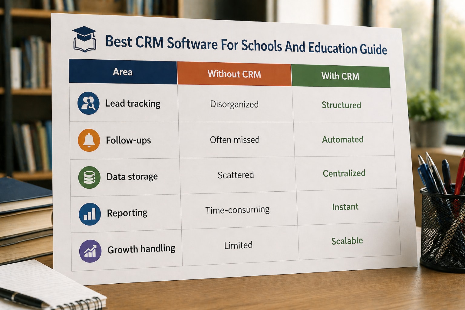 Best CRM Software For Schools And Education Guide Comparison Table
