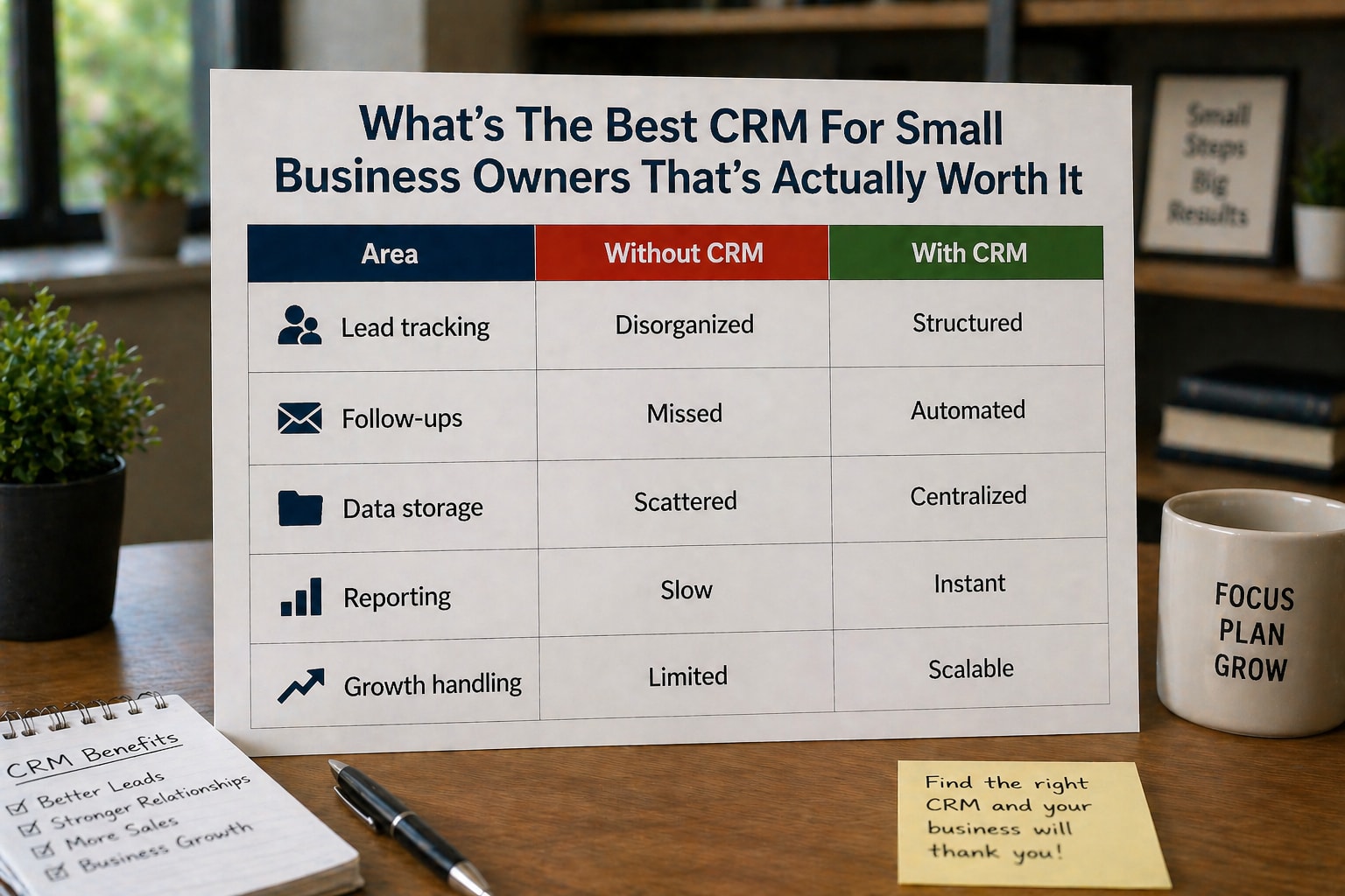 What’s The Best CRM For Small Business Owners Actually Worth Comparison Table
