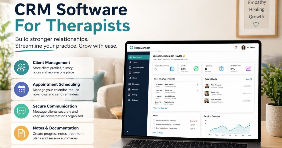 CRM for therapists